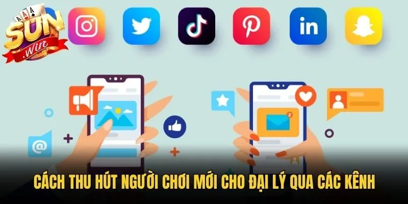 Cách thu hút người chơi mới cho đại lý qua các kênh