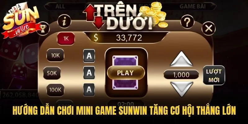 Hướng dẫn chơi Mini Game Sunwin tăng cơ hội thắng lớn