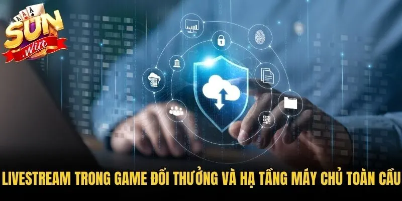 Livestream trong game đổi thưởng và hạ tầng máy chủ toàn cầu
