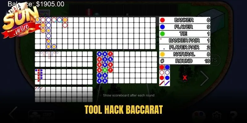 Tool hack Baccarat